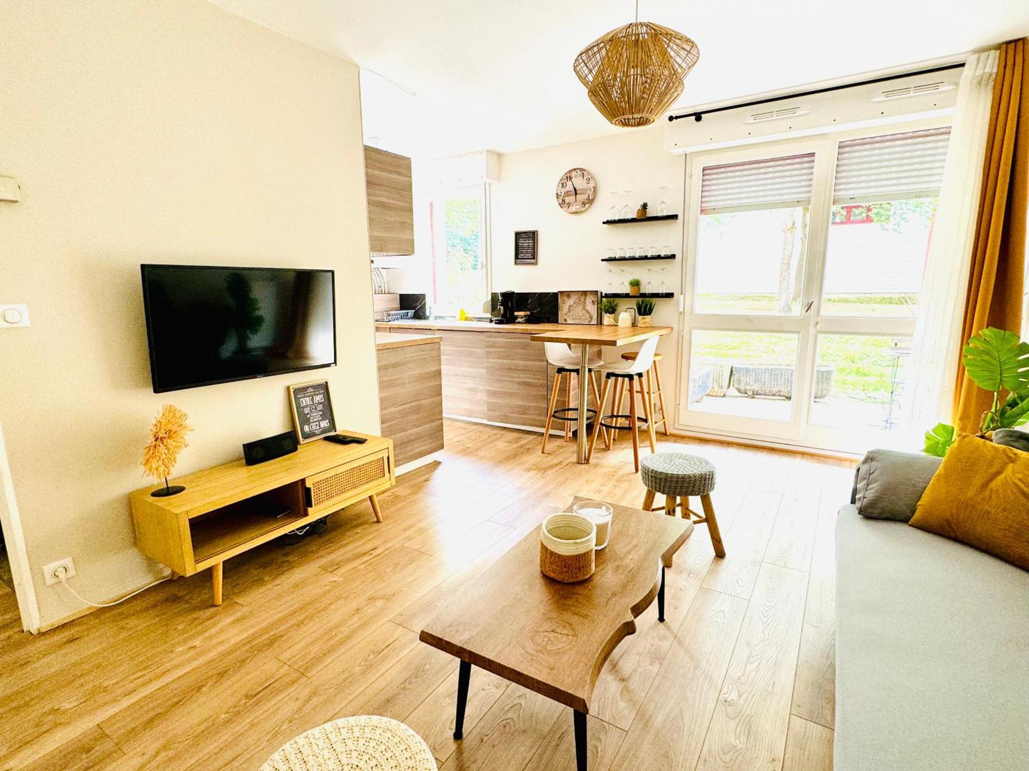 Bel Appartement Proche Parc & Lac Ренн Екстер'єр фото